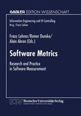  Software Metrics | Buch |  Sack Fachmedien