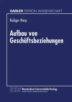  Aufbau von Geschäftsbeziehungen | Buch |  Sack Fachmedien