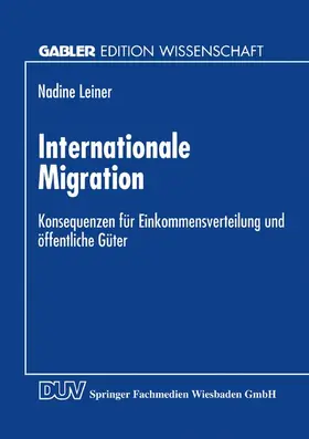  Internationale Migration | Buch |  Sack Fachmedien