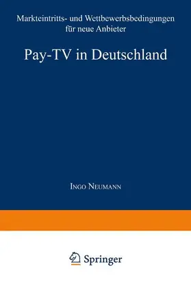  Pay-TV in Deutschland | Buch |  Sack Fachmedien