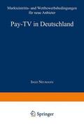  Pay-TV in Deutschland | Buch |  Sack Fachmedien