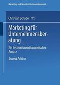 Schade |  Schade, C: Marketing für Unternehmensberatung | Buch |  Sack Fachmedien