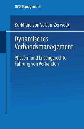 von Velsen-Zerweck |  Velsen-Zerweck, B: Dynamisches Verbandsmanagement | Buch |  Sack Fachmedien