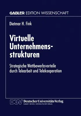  Virtuelle Unternehmensstrukturen | Buch |  Sack Fachmedien