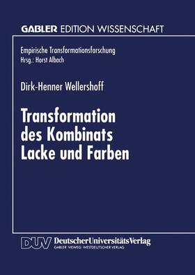 Transformation des Kombinats Lacke und Farben | Buch | 978-3-8244-6745-7 | sack.de