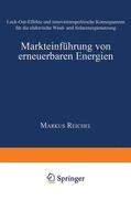  Markteinführung von erneuerbaren Energien | Buch |  Sack Fachmedien