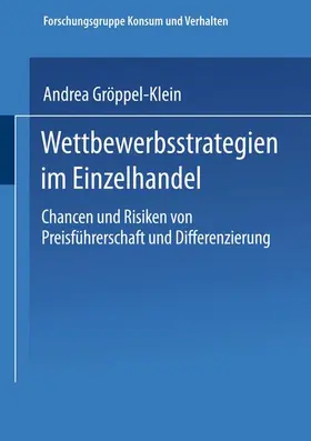  Wettbewerbsstrategien im Einzelhandel | Buch |  Sack Fachmedien
