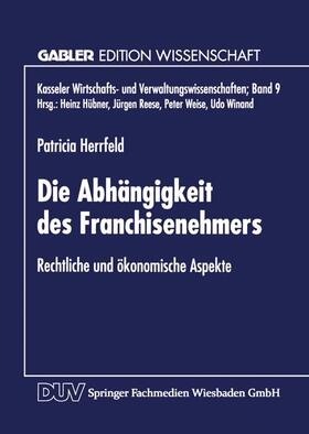 Abhängigkeit des Franchisenehmers | Buch | 978-3-8244-6789-1 | sack.de