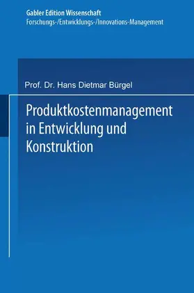  Produktkostenmanagement in Entwicklung und Konstruktion | Buch |  Sack Fachmedien