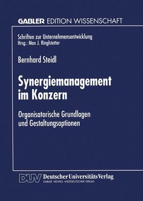 Synergiemanagement im Konzern | Buch | 978-3-8244-6869-0 | sack.de