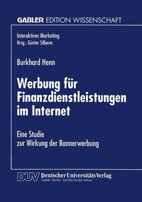 Werbung für Finanzdienstleistungen im Internet | Buch | 978-3-8244-6983-3 | sack.de