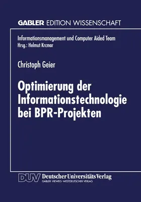  Optimierung der Informationstechnologie bei BPR-Projekten | Buch |  Sack Fachmedien