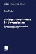  Sortimentserweiterungen bei Universalbanken | Buch |  Sack Fachmedien