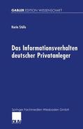  Das Informationsverhalten deutscher Privatanleger | Buch |  Sack Fachmedien