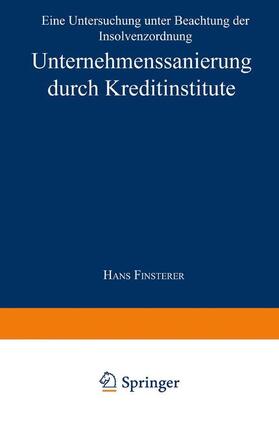 Unternehmenssanierung durch Kreditinstitute | Buch | 978-3-8244-7029-7 | sack.de