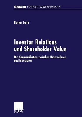 Investor Relations und Shareholder-Value | Buch | 978-3-8244-7038-9 | sack.de