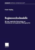  Regimewechselmodelle | Buch |  Sack Fachmedien