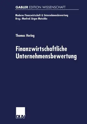  Finanzwirtschaftliche Unternehmensbewertung | Buch |  Sack Fachmedien