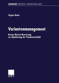  Variantenmanagement | Buch |  Sack Fachmedien