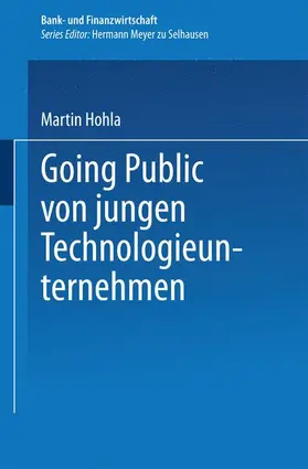 Hohla |  Going Public von jungen Technologieunternehmen | Buch |  Sack Fachmedien