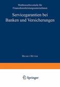 Hütter |  Hütter, H: Servicegarantien bei Banken und Versicherungen | Buch |  Sack Fachmedien