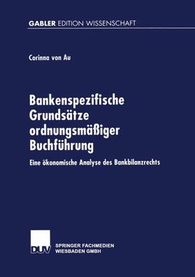 Bankenspezifische Grundsätze ordnungsmäßiger Buchführung | Buch | 978-3-8244-7189-8 | sack.de