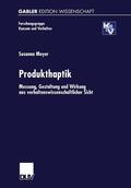Meyer |  Meyer, S: Produkthaptik | Buch |  Sack Fachmedien