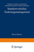 Riedel |  Riedel, D: Standortverteiltes Änderungsmanagement | Buch |  Sack Fachmedien