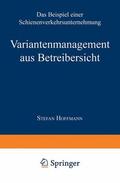 Hoffmann |  Variantenmanagement aus Betreibersicht | Buch |  Sack Fachmedien