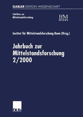Loparo | Jahrbuch zur Mittelstandsforschung 2/2000 | Buch | 978-3-8244-7325-0 | sack.de
