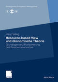 Freiling |  Freiling, J: Resource-based View und ökonomische Theorie | Buch |  Sack Fachmedien