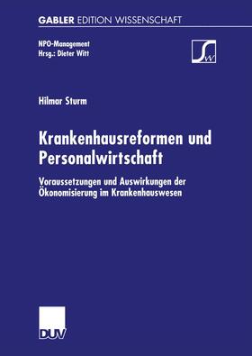 Sturm | Sturm, H: Krankenhausreformen und Personalwirtschaft | Buch | 978-3-8244-7388-5 | sack.de