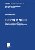Backmann |  Backmann, C: Steuerung im Konzern | Buch |  Sack Fachmedien