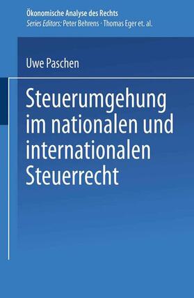 Paschen | Paschen, U: Steuerumgehung im nationalen und internationalen | Buch | 978-3-8244-7481-3 | sack.de