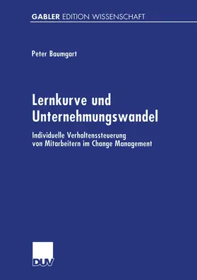 Baumgart |  Lernkurve und Unternehmungswandel | Buch |  Sack Fachmedien