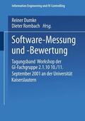 Dumke / Rombach |  Software-Messung und -Bewertung | Buch |  Sack Fachmedien
