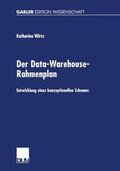 Wirtz |  Wirtz, K: Data-Warehouse-Rahmenplan | Buch |  Sack Fachmedien