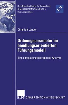 Langer | Langer, C: Ordnungsparameter im handlungsorientierten Führun | Buch | 978-3-8244-7680-0 | sack.de