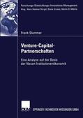 Stummer |  Stummer, F: Venture-Capital-Partnerschaften | Buch |  Sack Fachmedien