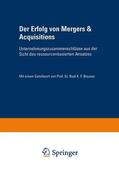 Eschen |  Eschen, E: Erfolg von Mergers & Acquisitions | Buch |  Sack Fachmedien