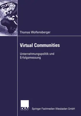 Wolfensberger |  Virtual Communities | Buch |  Sack Fachmedien
