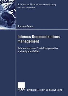 Oelert | Oelert, J: Internes Kommunikationsmanagement | Buch | 978-3-8244-7804-0 | sack.de