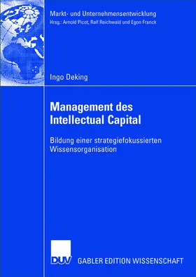 Deking |  Management des Intellectual Capital | Buch |  Sack Fachmedien