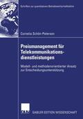 Schön-Peterson |  Schön-Peterson, C: Preismanagement für Telekommunikationsdie | Buch |  Sack Fachmedien