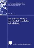 Bender |  Bender, S: Ökonomische Analyse der öffentlich-rechtlichen St | Buch |  Sack Fachmedien