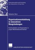 Stern |  Stern, S: Organisationsentstehung in innovativen Neugründung | Buch |  Sack Fachmedien
