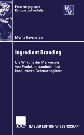 Havenstein |  Ingredient Branding | Buch |  Sack Fachmedien