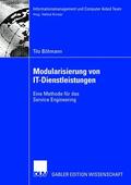 Böhmann |  Böhmann, T: Modularisierung von IT-Dienstleistungen | Buch |  Sack Fachmedien