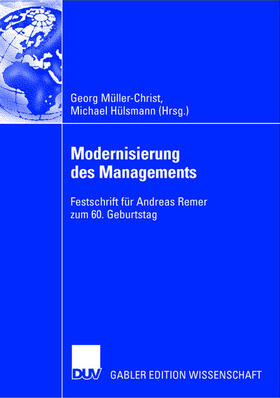 Müller-Christ / Hülsmann | Modernisierung des Managements | Buch | 978-3-8244-8114-9 | sack.de