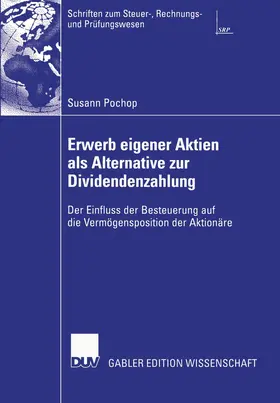 Pochop |  Pochop, S: Erwerb eigener Aktien als Alternative zur Dividen | Buch |  Sack Fachmedien